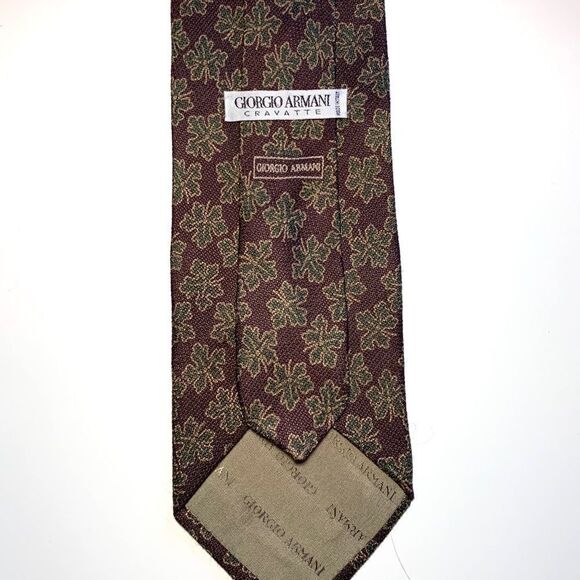 Giorgio Armani Silk Men’s Tie - Picture 3 of 3